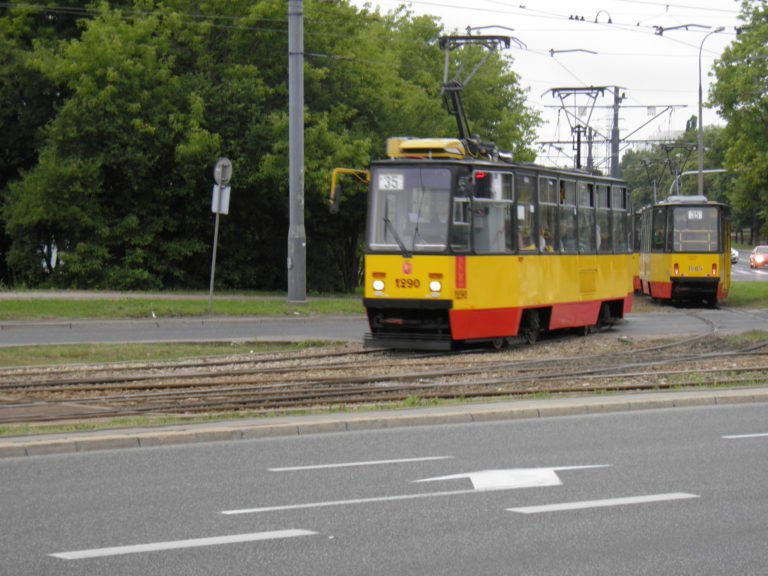 Prace tramwajowe na al. Jana Pawła II
