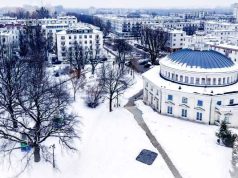 Zimowy Żoliborz. Fot. UD Żoliborz