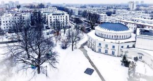 Zimowy Żoliborz. Fot. UD Żoliborz